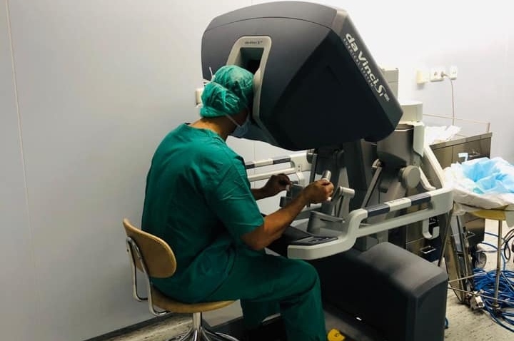 Сегодня в Онкологии им. Н.Н. Блохина впервые прошла роботассистированная операция