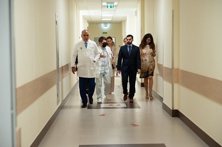 Представители посольства Катара в России посетили НМИЦ онкологии им. Н.Н. Блохина с дружественным визитом