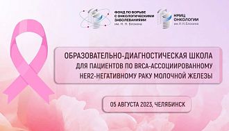 Школа для пациентов с BRCA-ассоциированным HER2-негативным раком молочной железы