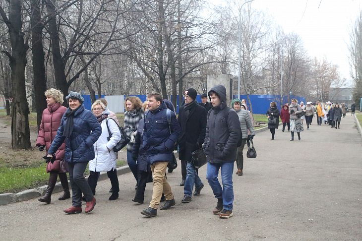 В Онкоцентре прошла противопожарная тренировка с эвакуацией персонала