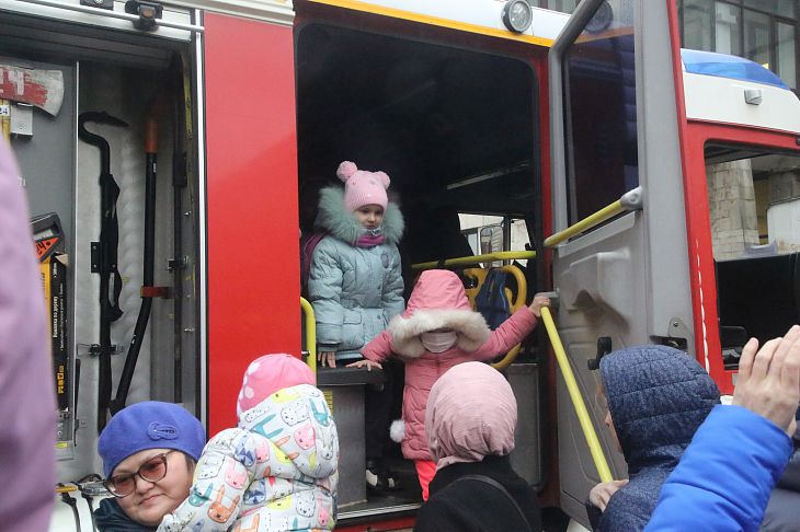 В Онкоцентре прошла противопожарная тренировка с эвакуацией персонала