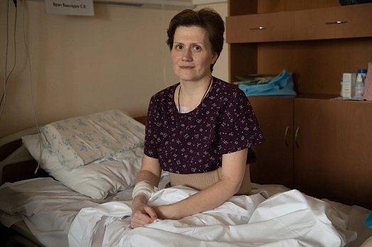 22 часа борьбы: как в Блохина помогли пациентке с псевдомиксомой
