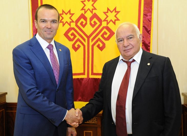 Михаил Давыдов посетил с официальным визитом Чувашскую республику